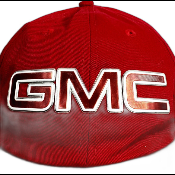 GMC Acadia Auto Baseball Strapback Red Ahead Cap Hat Headgear - Picture 2 of 6